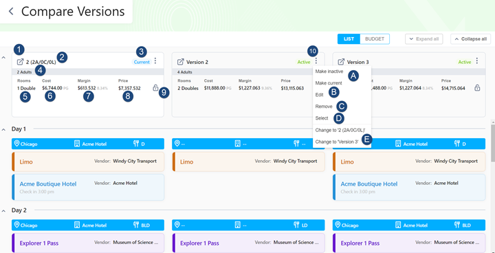 Version Control Panel